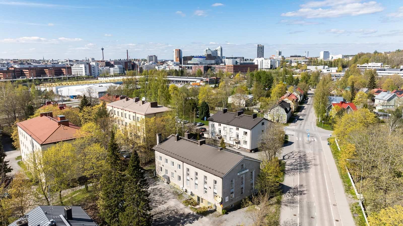 Asunto Oy Tampereen Viinikankatu 24 julkisivu Viinikka